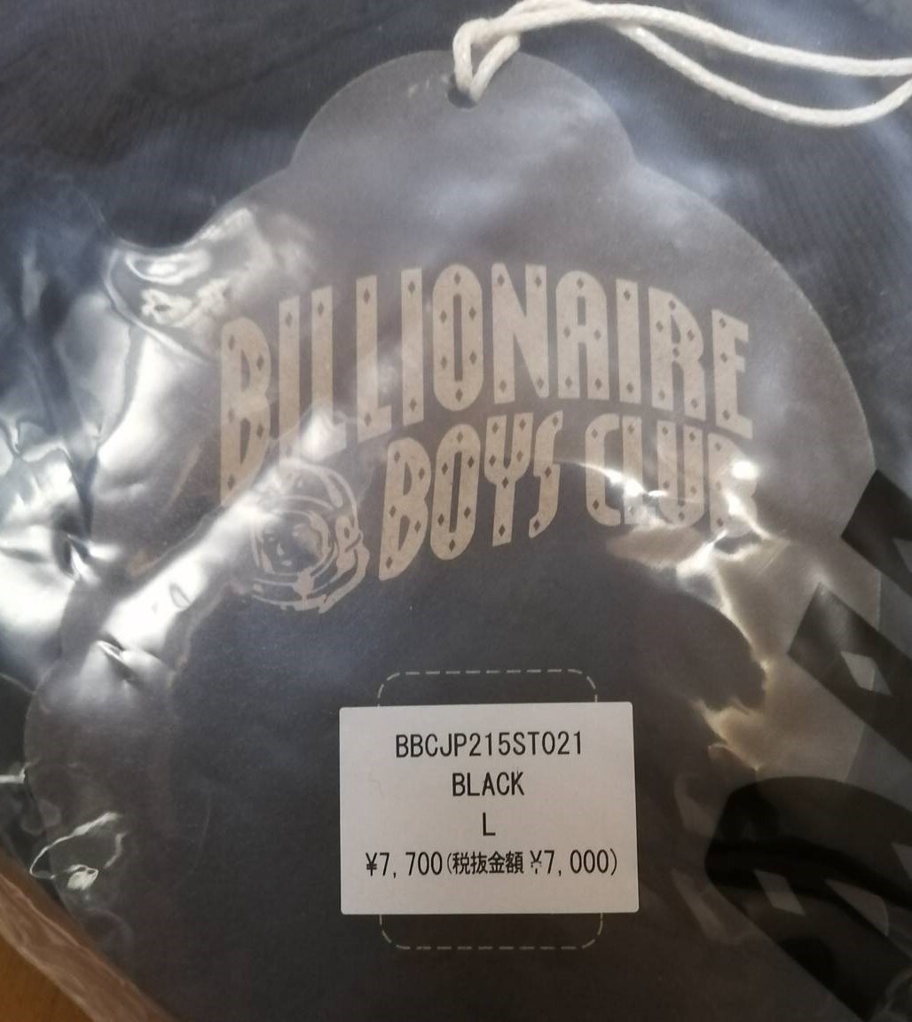 BILLIONAIRE BOYS CLUB x BiSH Tシャツ BLACK Lサイズ