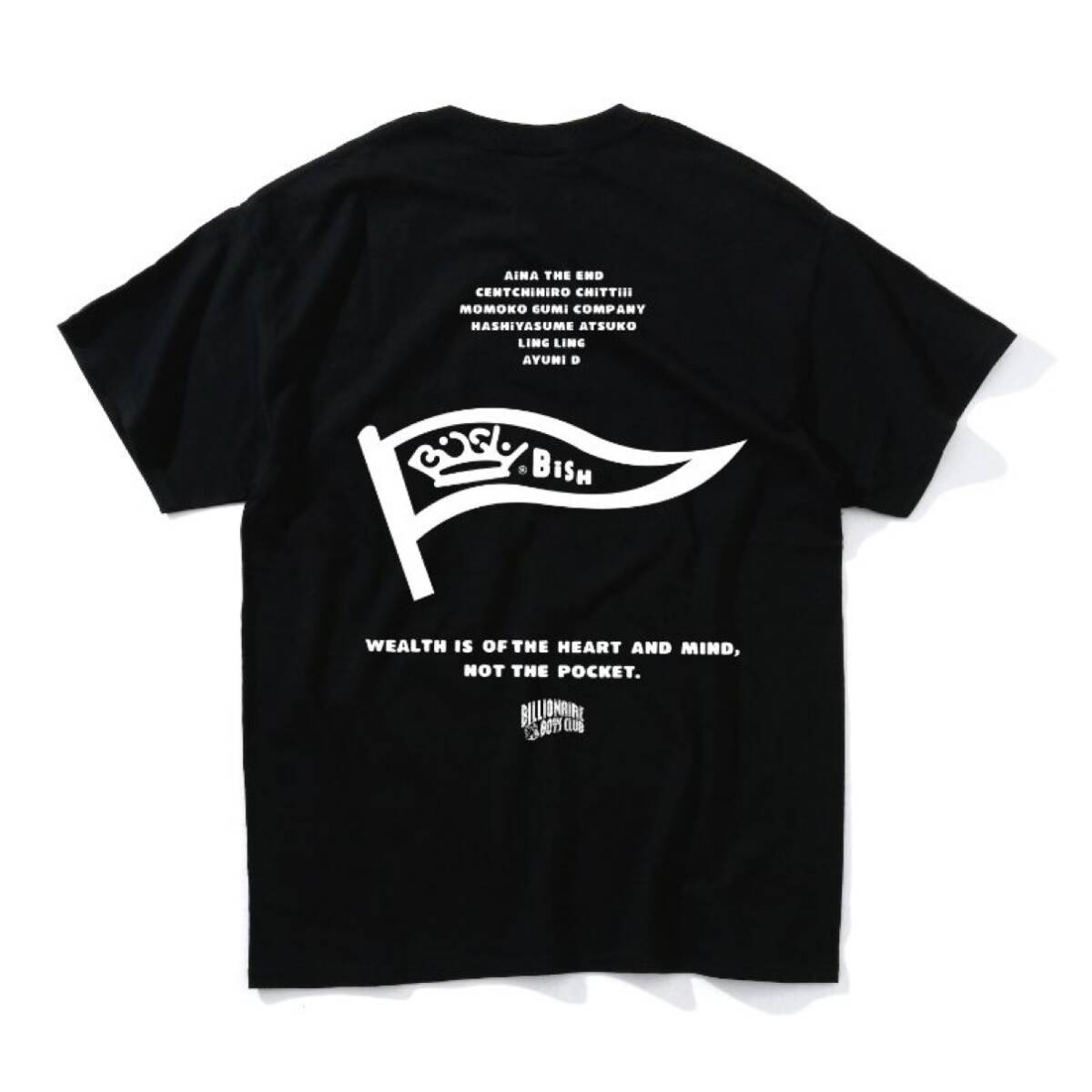 BILLIONAIRE BOYS CLUB x BiSH Tシャツ BLACK Lサイズ