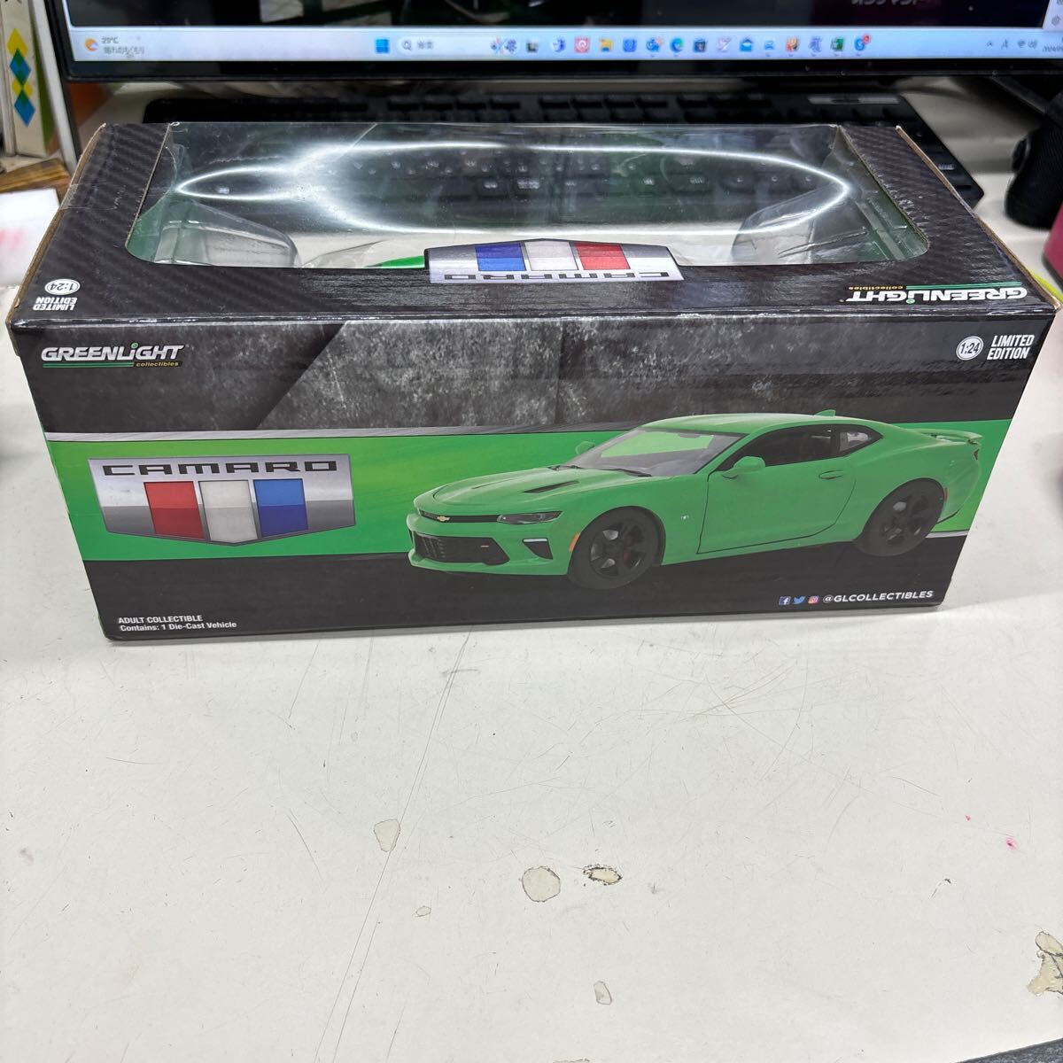 【未使用】2017 CHEVROLET CAMARO SS 1/24 GREENLIGHT_画像4