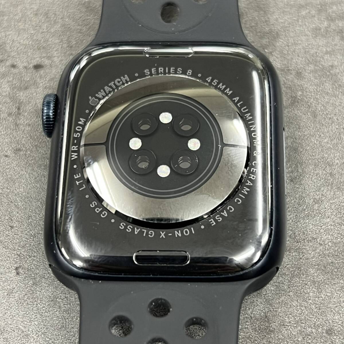 1 иен старт [ перевод есть товар ] Apple часы NIKE спорт частота SESIES845mm ALUMINUM WR-50M смарт-часы Acty беж .n блокировка иметь 