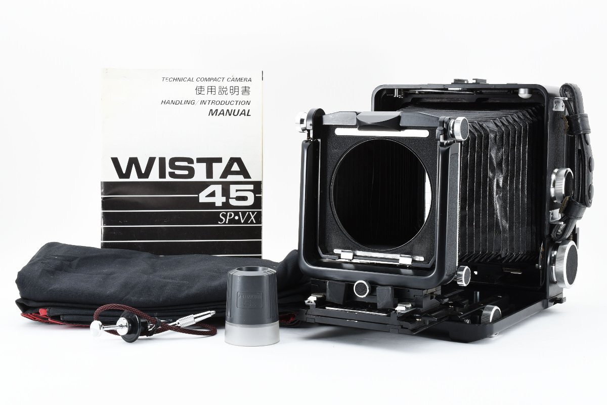 【良品】ウィスタ Wista 45 SP 4x5 大判カメラ 取説付き！付属品あり！動作確認済み！2130968_画像1