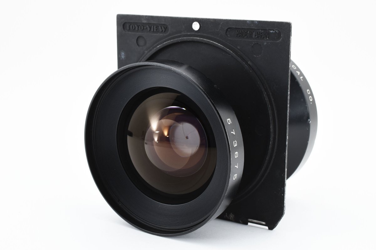 【美品】富士フィルム Fuji Fujinon SWD 90mm f/5.6 後期型 広角 大判レンズ リンホフ規格ボード 動作確認済み！2130980_画像6