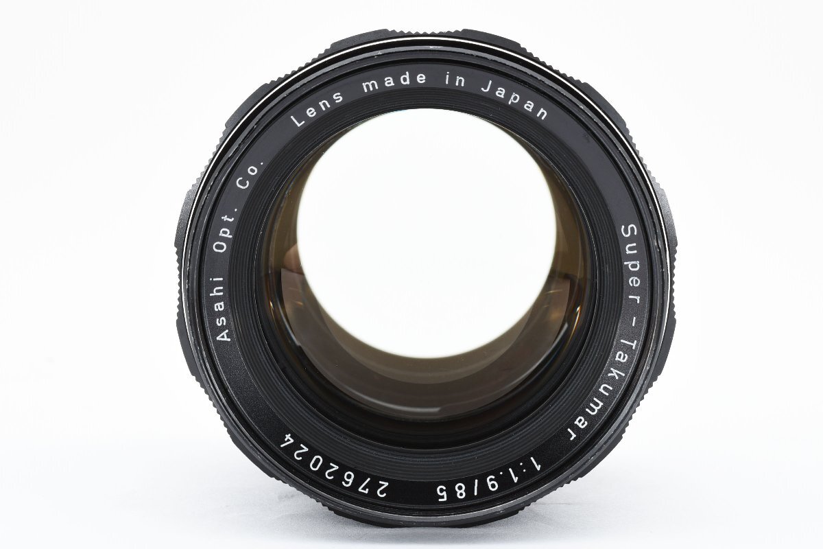 【美品】ペンタックス PENTAX Super Takumar 85mm f/1.9 大口径 高級 単焦点レンズ M42マウント 試写・動作確認済み！2130985_画像4