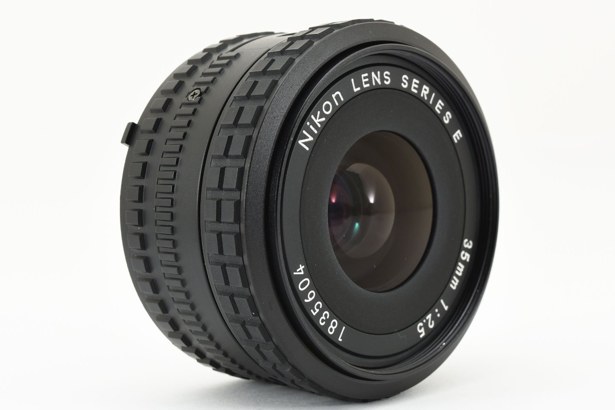 【A良品】ニコン NIKON Ai-S SERIES E 35mm f/2.5 大口径 高級 単焦点レンズ Fマウント 試写・動作確認済み！2135710_画像5
