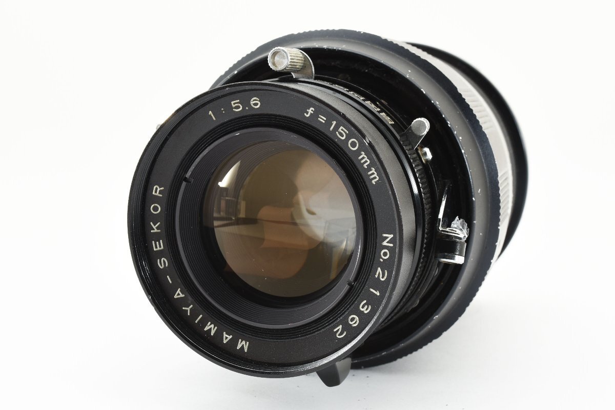 【良品】マミヤ Mamiya Sekor 150mm f/5.6 中判レンズ ユニバーサル プレス シリーズ用 動作確認済み！2135721_画像1