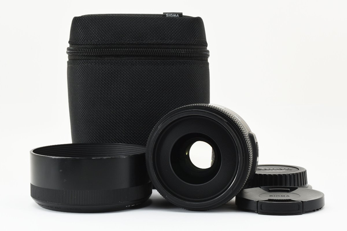 【美品】シグマ SIGMA Art 30mm F/1.4 DC HSM 大口径 高級 APS-C オートフォーカスレンズ EFマウント 試写・動作確認済み！2135730_画像1