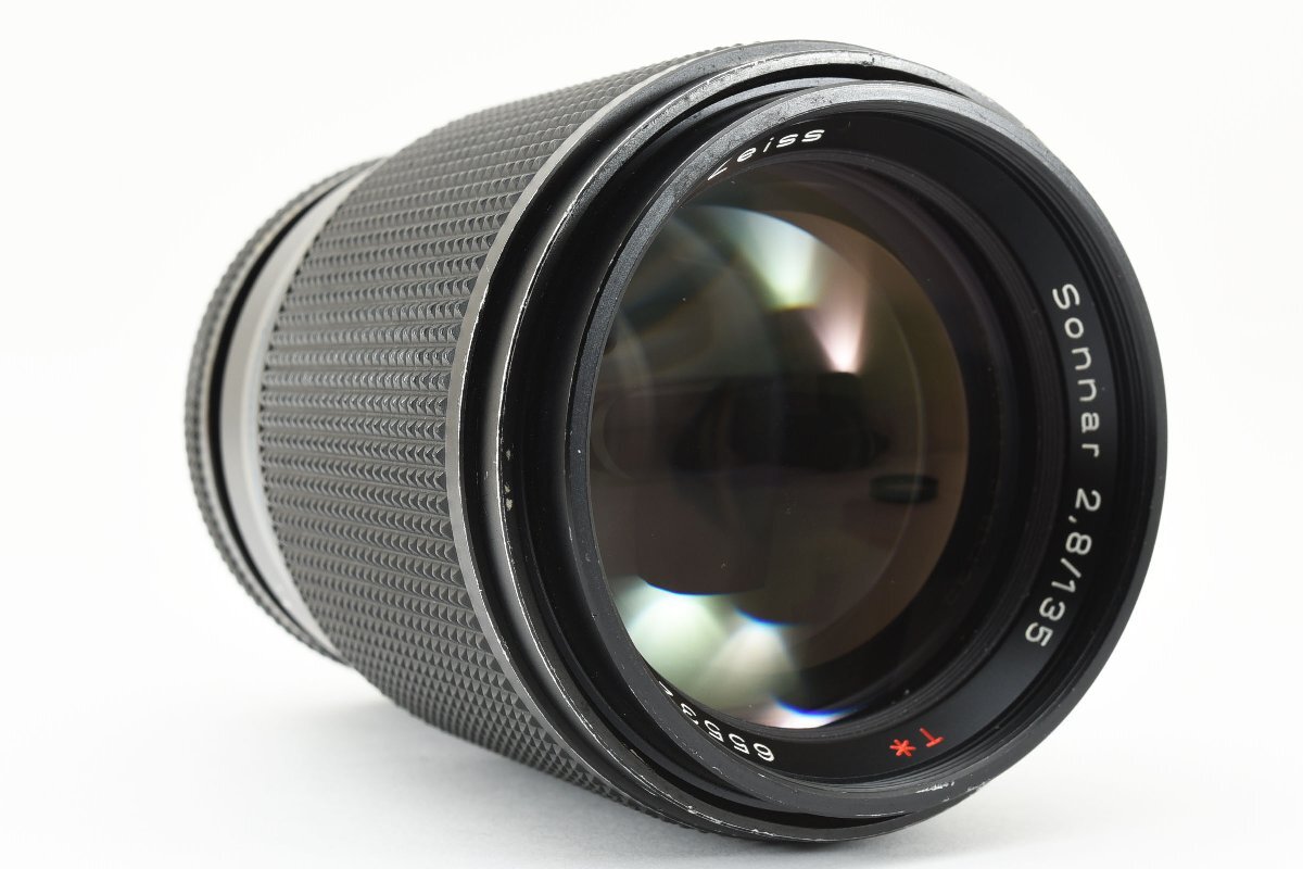 【良品】コンタックス Contax Carl Zeiss Sonnar T* 135mm F2.8 AEJ C/Yマウント 試写・動作確認済み！2135712_画像5