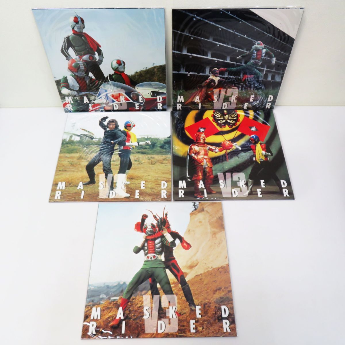 佐百R8305◆【LD-BOX『仮面ライダー V3 20Th Anniversary (13枚組・全52話)』輸送箱付/帯付】特撮/レーザーディスク/石ノ森章太郎_画像9