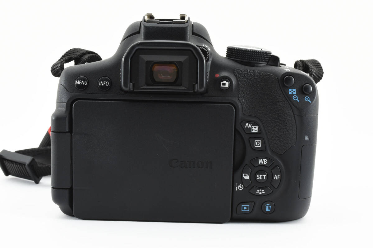 ★美品★ Canon キャノン EOS kiss X8i メーカー純正 レンズキット カメラバッグ・SDカード付属 #3746_画像5
