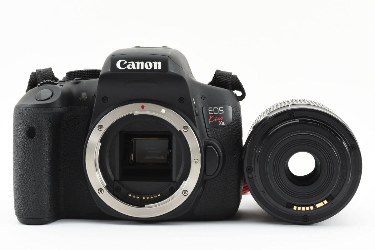 ★美品★ Canon キャノン EOS kiss X8i メーカー純正 レンズキット カメラバッグ・SDカード付属 #3746_画像10