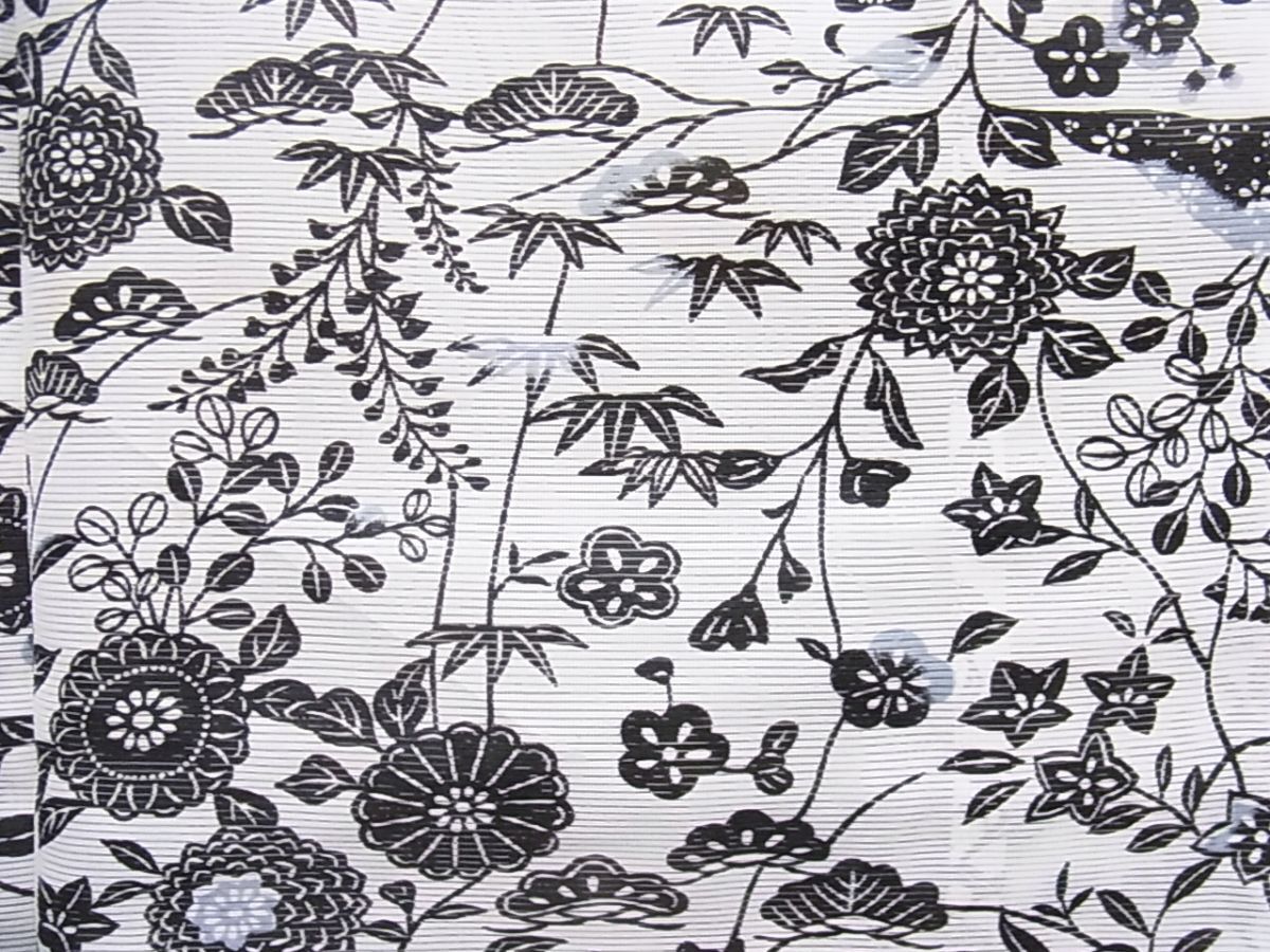  flat peace shop #1 jpy summer thing fine pattern ..... kimono together 20 point crane pine bamboo plum floral print have on possibility great number se651
