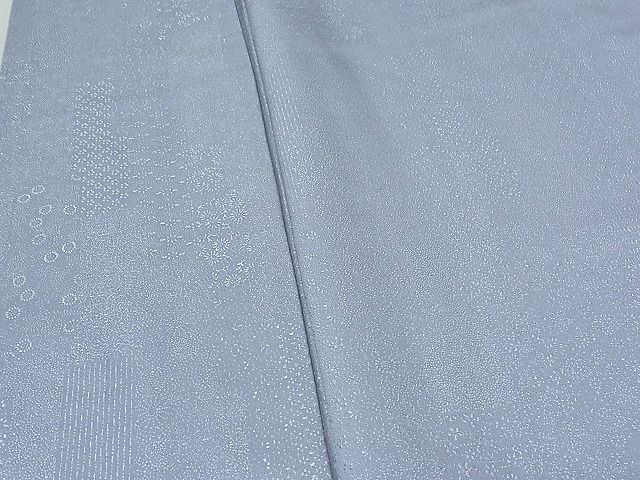  flat peace shop - here . shop # finest quality long-sleeved kimono silk crepe ground . flower ground . undecorated fabric wistaria . color silk excellent article unused AAAD7425Acs