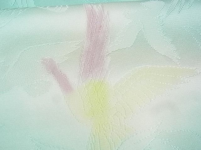 平和屋-こころ店■上質な小紋 飛鳥文 地紋起こし 暈し染め 正絹 逸品 AAAD4475Ataの画像6