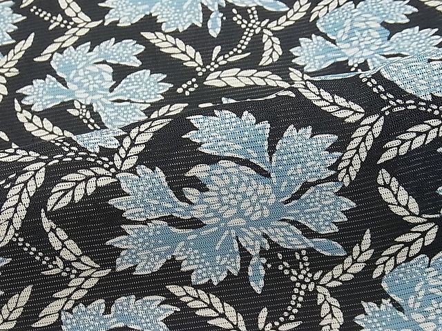  flat peace shop 1# summer thing fine pattern .... flower writing black ground excellent article CAAC9534ua