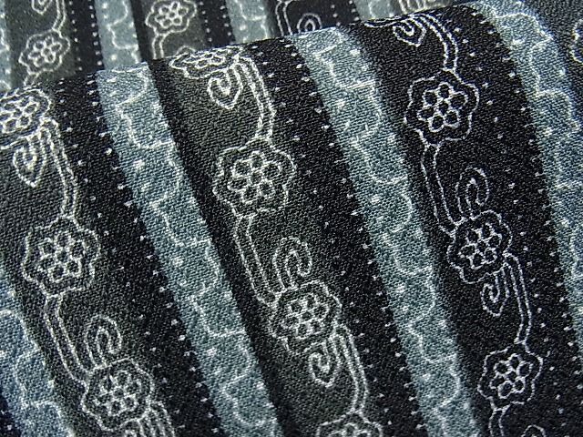  flat peace shop 1# fine pattern single . flower Tang . interval road ... kimono unused CAAB2584yc