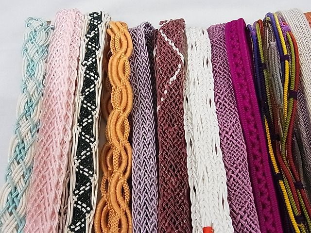  flat peace shop - here . shop # summer thing kimono small articles obi shime 20 pcs set race collection gold yarn breakage .. twist . excellent article unused goods equipped AAAE4714Boa