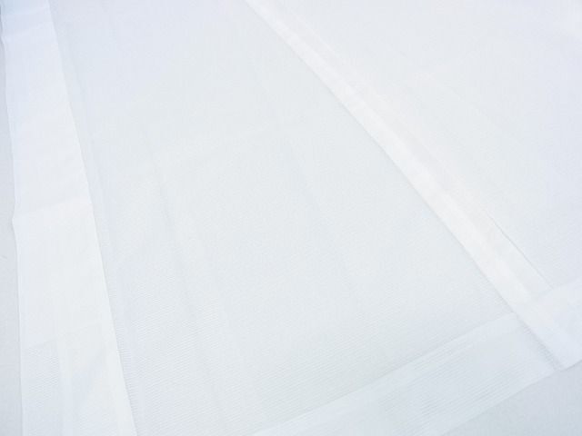 平和屋2■夏物　長襦袢　絽　白色　洗える着物　DAAC1592wb_画像4