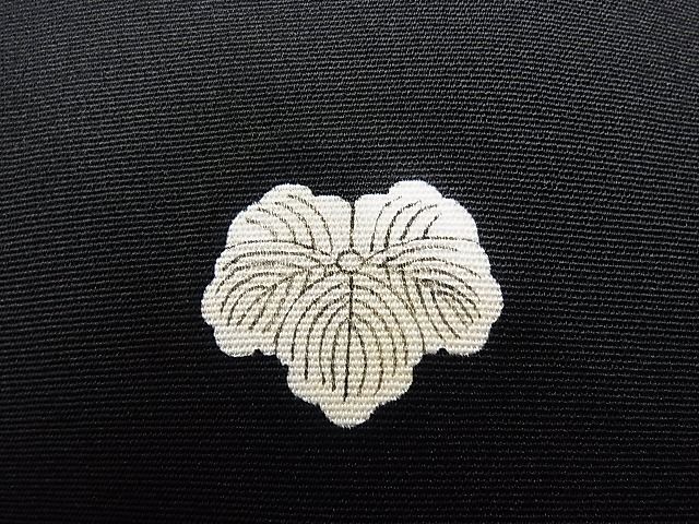  flat peace shop - here . shop # gorgeous kurotomesode total embroidery . light woven . bird flower hand drum writing gold silver thread silk excellent article AAAE5616Bph