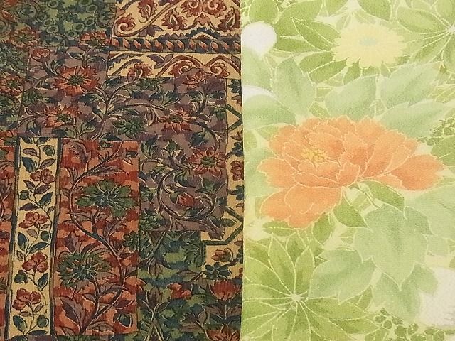  flat peace shop - here . shop #1 jpy fine pattern together 50 point butterfly .. flower .. floral print type dyeing etc. have on possibility great number unused goods equipped all silk hi1582