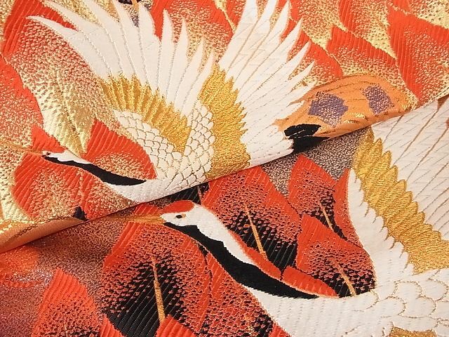  flat peace shop - here . shop # finest quality colorful wedding kimono *. under set Tang woven scenery group . crane writing gold thread silk excellent article AAAE6270Abr