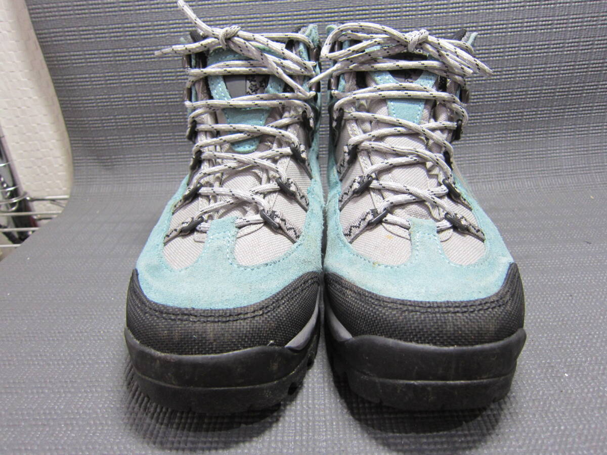 TrekSta Trex taHYPER GRIP trekking shoes 24cm light blue × black S2405A