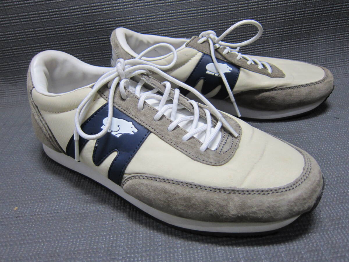 KARHU カルフ　ローカットスニーカー　24.5cm　グレー×紺　S2405B_画像2