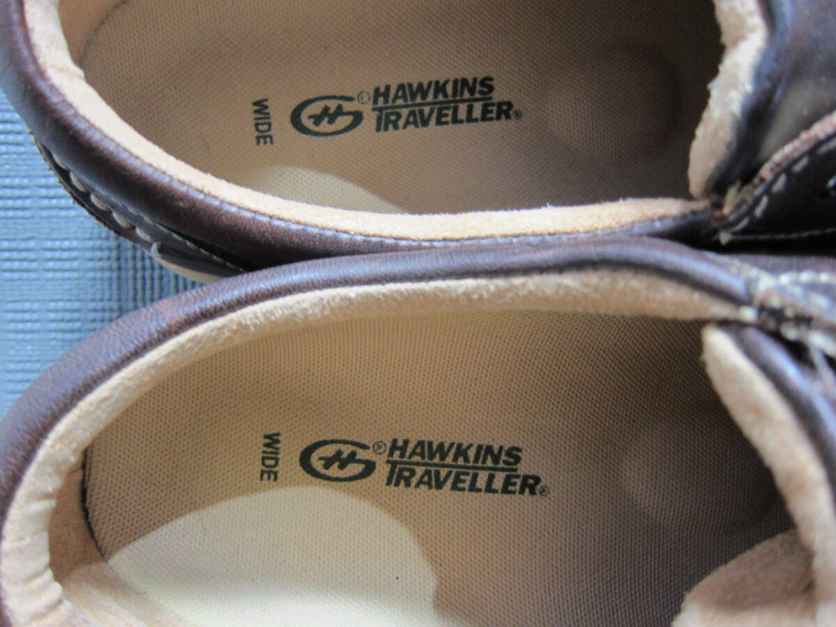 Hawkins TRAVELLER ホーキンストラベラー ICE-TECH ビジネスシューズ ウォーキングシューズ 26.5cm ダークブラウン S2405B②の画像8