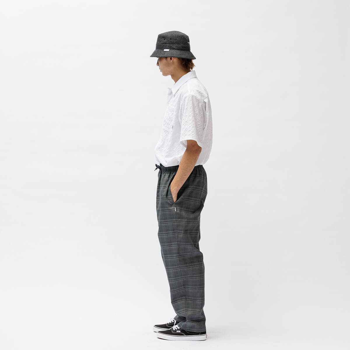 24SS WTAPS SDDT2002 / TROUSERS / LNRY. POPLIN. TEXTILE GRAY L ダブルタップス イージーパンツ グレー LARGE_画像7