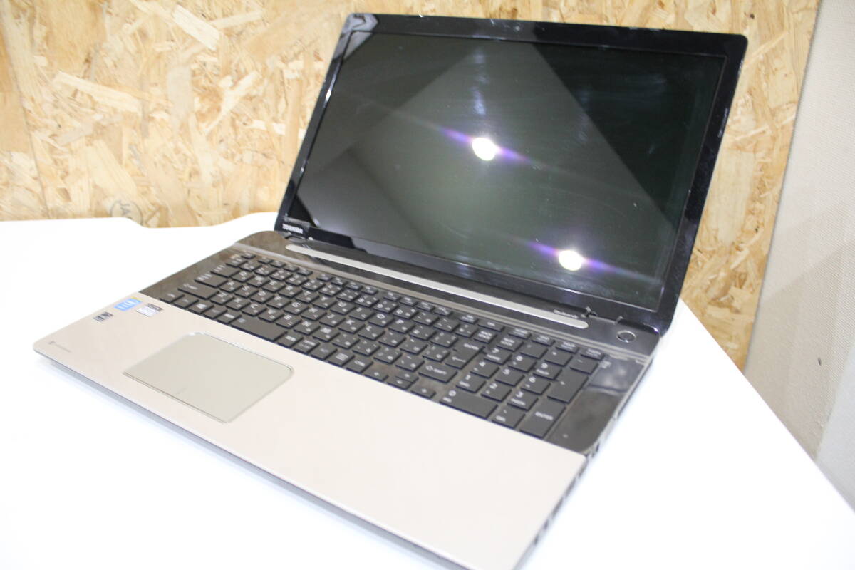 TH05042 TOSHIBA dynabook Satellite T67/55M Intel(R)Core(TM)i7-4710HQ CPU2.50GHz メモリ8GB HDD750GB Windows10 リカバリ済 中古品_画像1