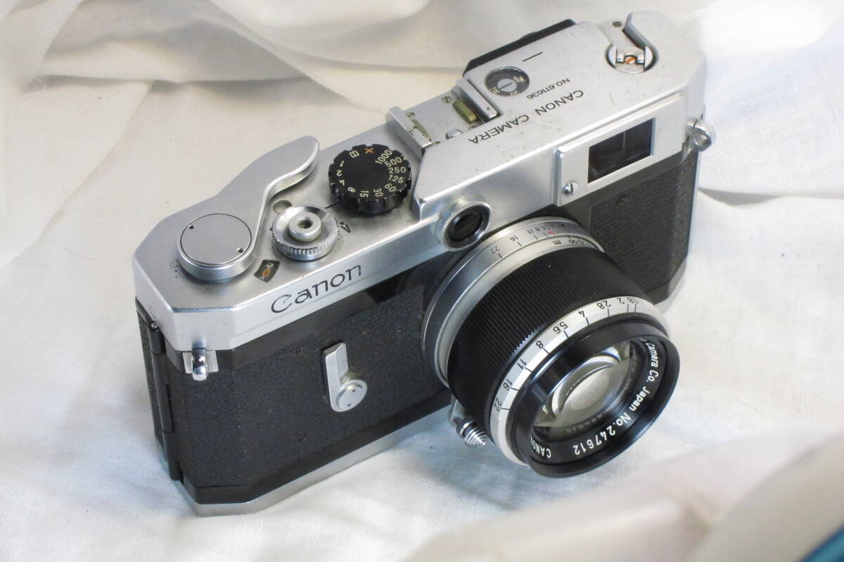 Canon Ⅵ-L Canon Lens 50mm 1:1.8 ライカＬマウントの画像2