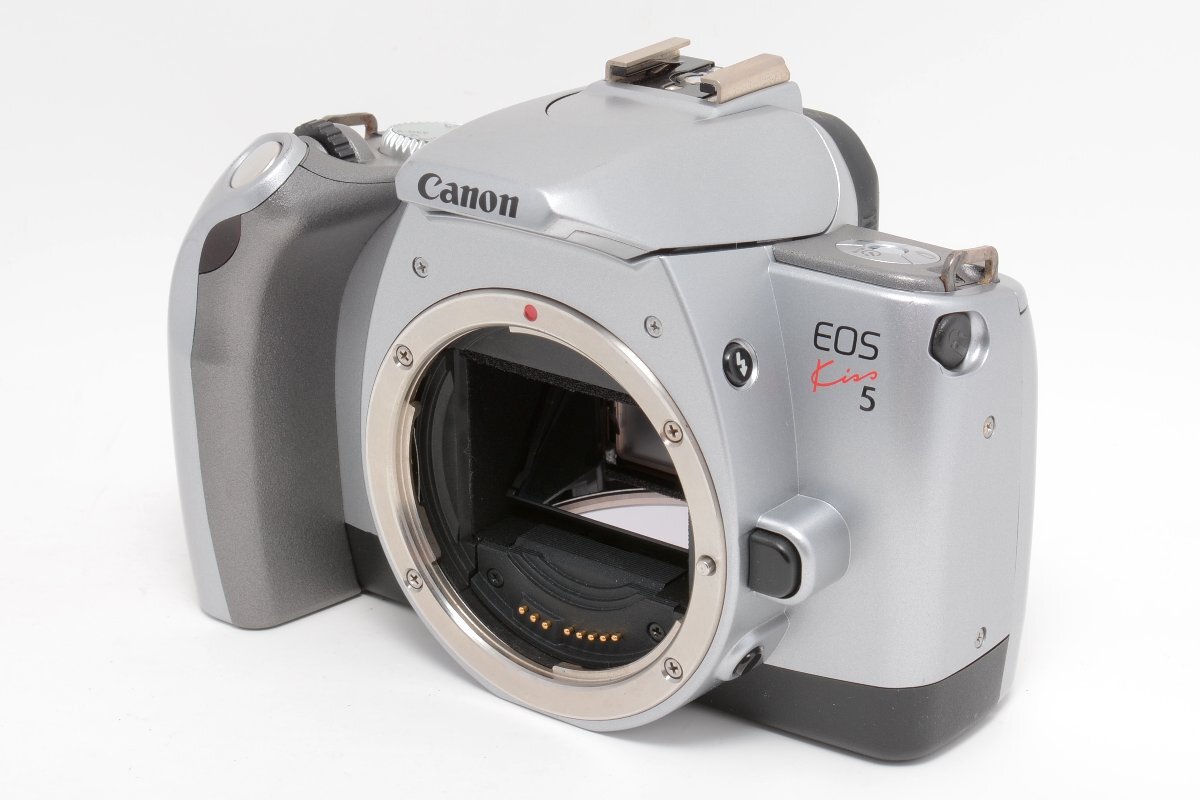 【良品】Canon キヤノン EOS Kiss 5 35mm AF一眼レフカメラ ボディ + おまけレンズ(Canon EF 28-90mm F4-5.6 USM) #43824479_画像3