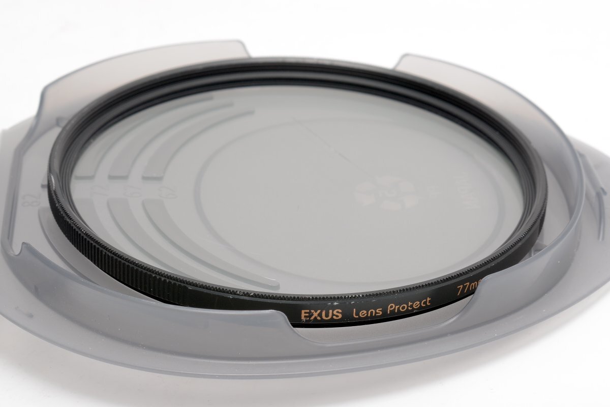 【やや難あり品】マルミ光機 MARUMI EXUS Lens Protect 77mm レンズ保護用 撥水防汚 薄枠 日本製 フィルター プロテクター #4429_画像1