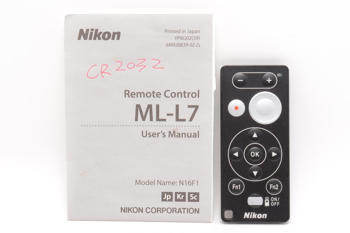 【良品】Nikon ML-L7 ニコン Bluetooth リモコン #4587_画像1