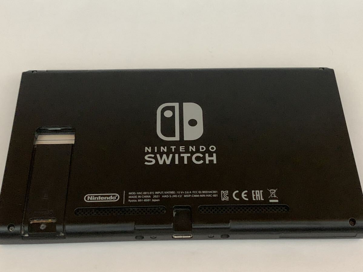 Nintendo Switch 任天堂 Switch 新型2021年製バッテリー拡張モデル 【ジャンク品】_画像4