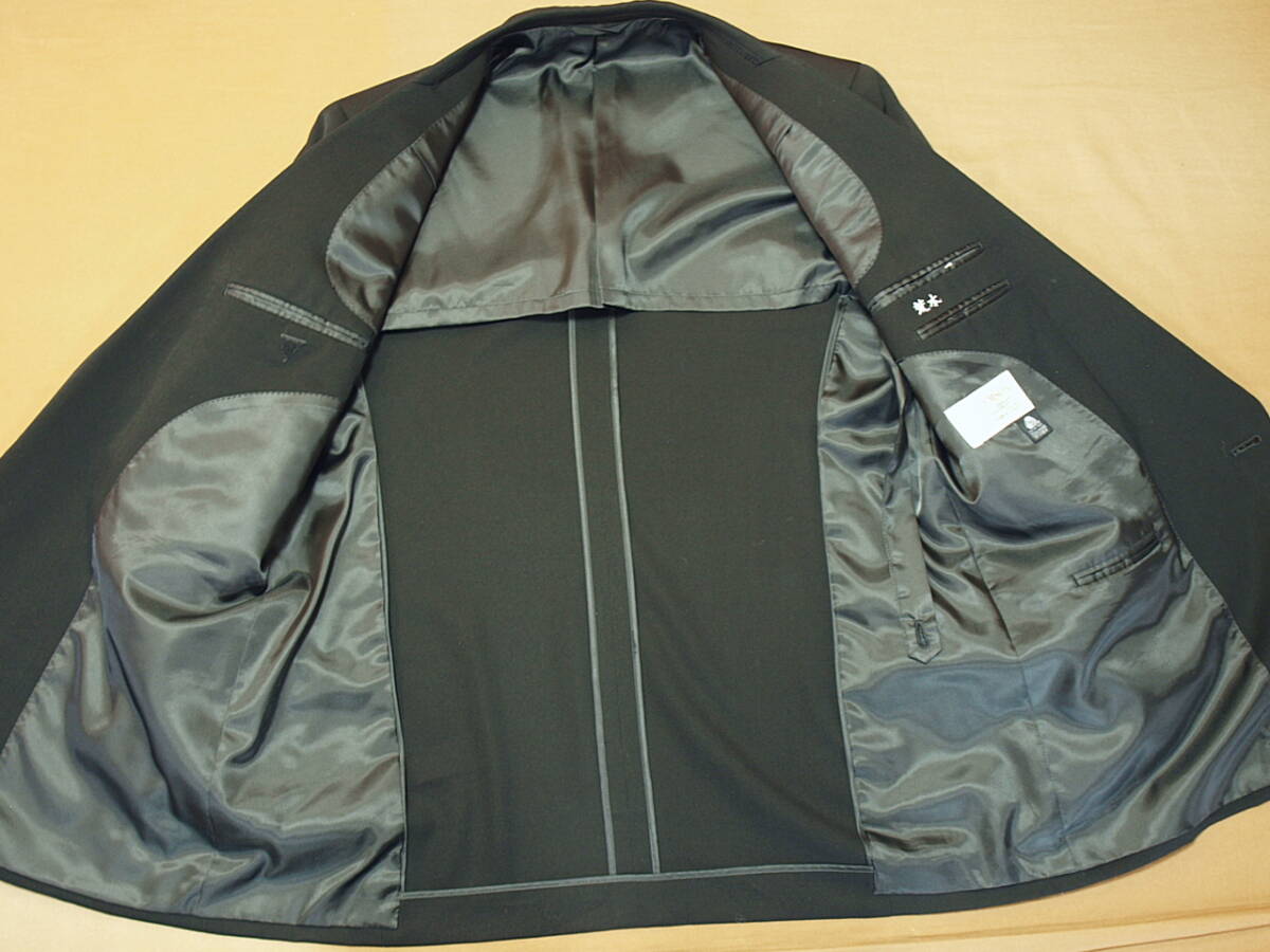 日本製ダブルW礼服フォーマル(A7サイズ)オールシーズン ブラック_画像2