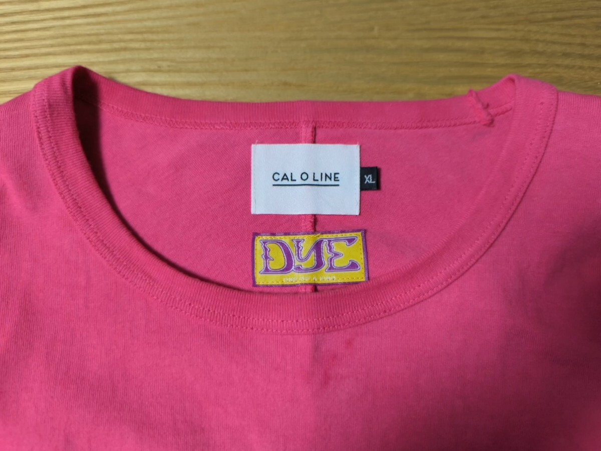 CAL O LINE 長袖Tシャツ XLサイズ オーバーサイズ ロンＴ 21SSの画像3