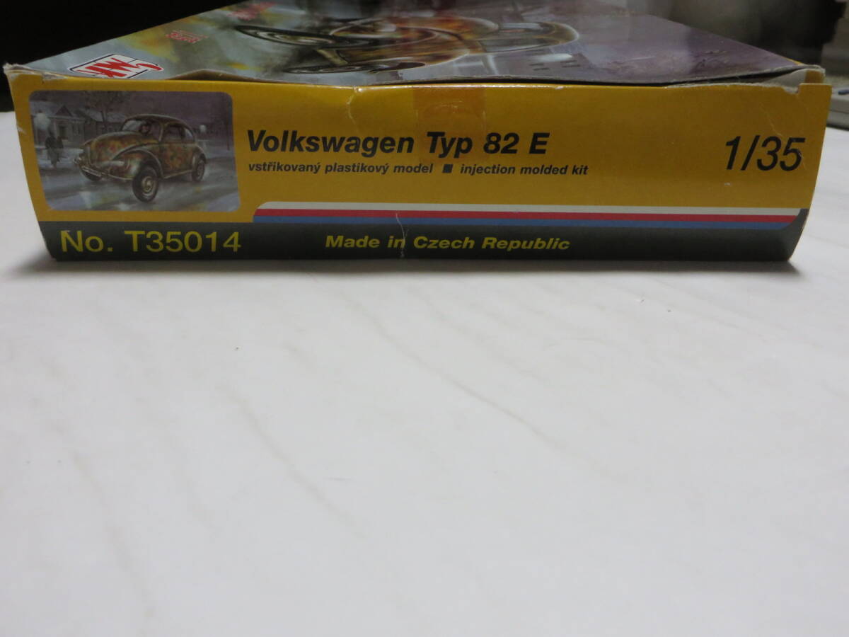 ※箱の状態が悪い!! CMK ドイツ/日本大使館 フォルクスワーゲン Typ82E 軍用 1/35 _※箱にイタミあり！！