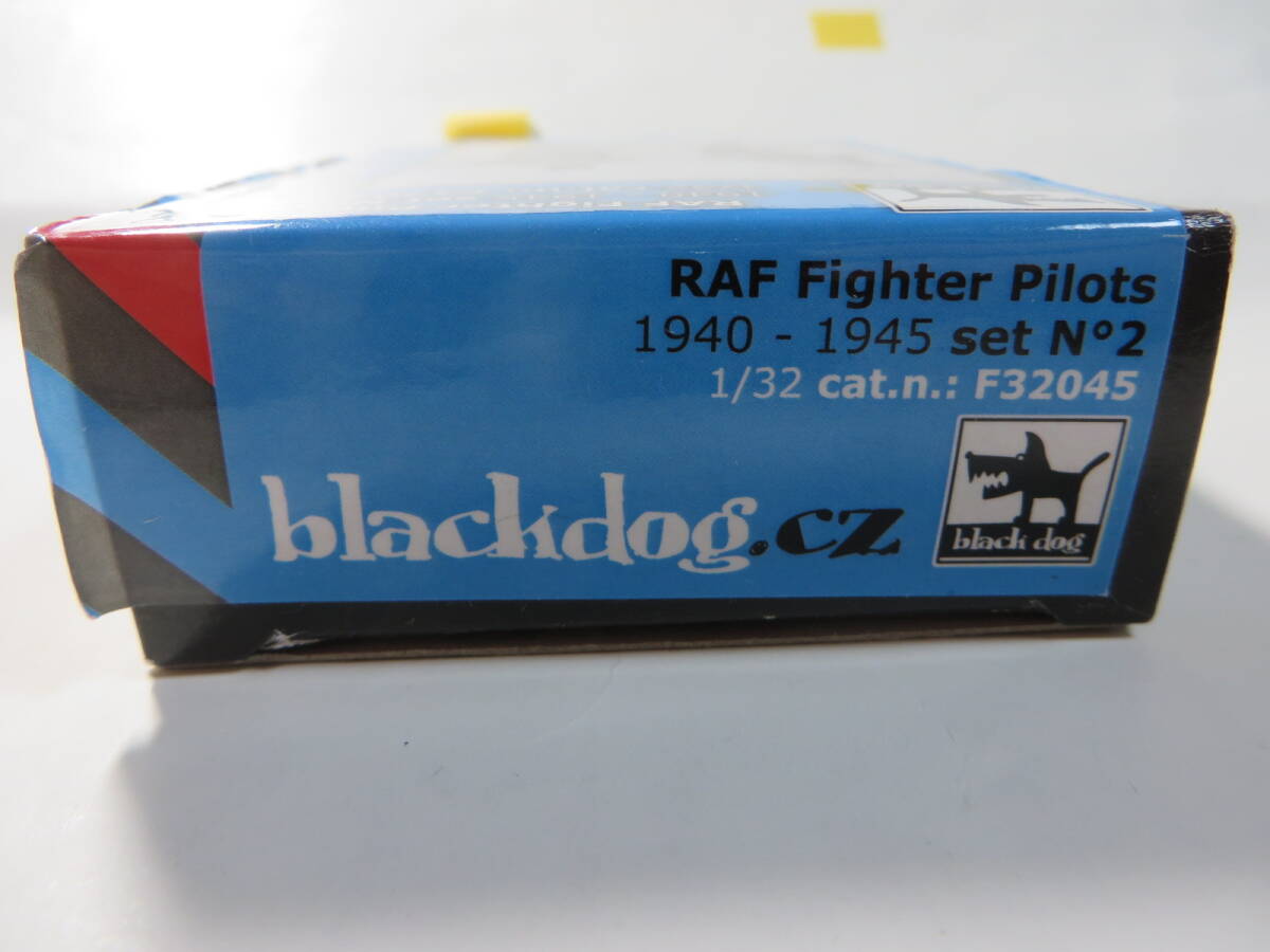ブラックドッグ イギリス空軍 戦闘機パイロットセット （1940-45年） No.2 1/32 Black Dog_画像6