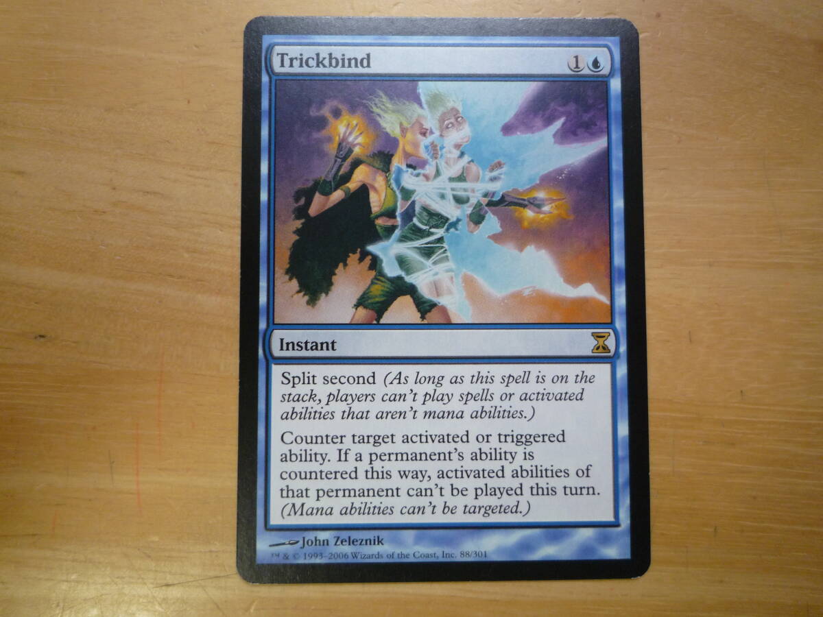 MTG　TSP 計略縛り/Trickbind　英語　1枚_画像1