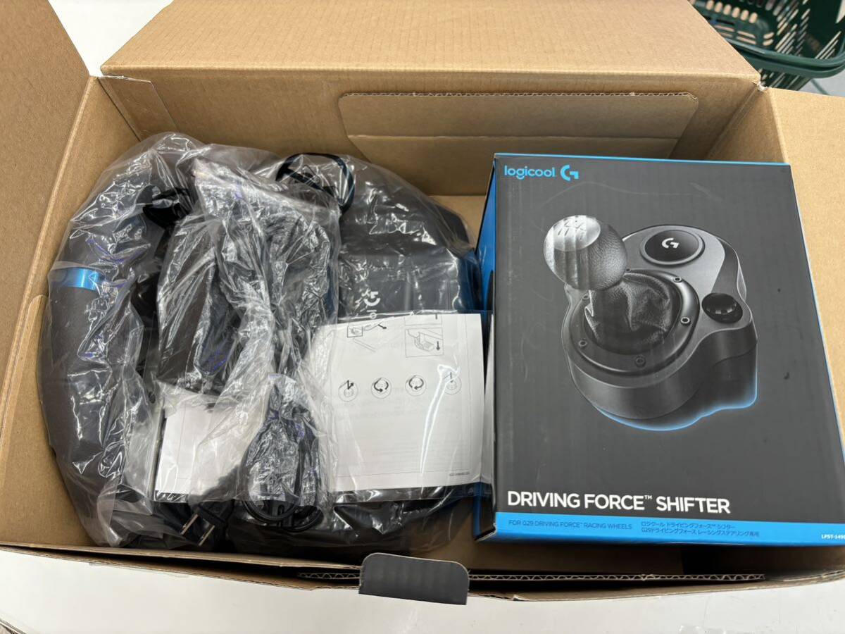 ジャンク扱い LOGITECH ロジテック G29 DRIVING FORCE RACING WHEEL Driving Force Shifter ドライビングフォース シフター セット_画像8