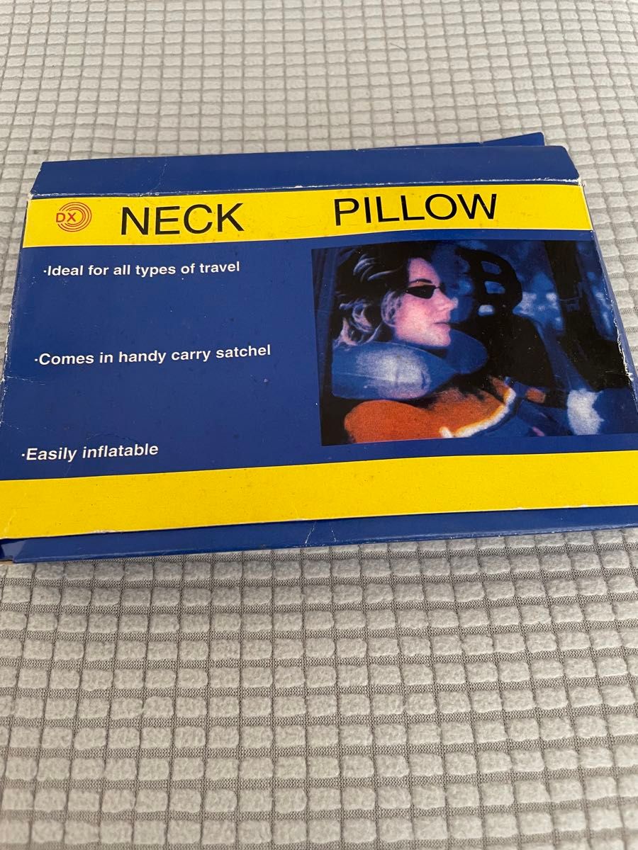 Inflatable neck pillow 旅行首枕、ネックピロー