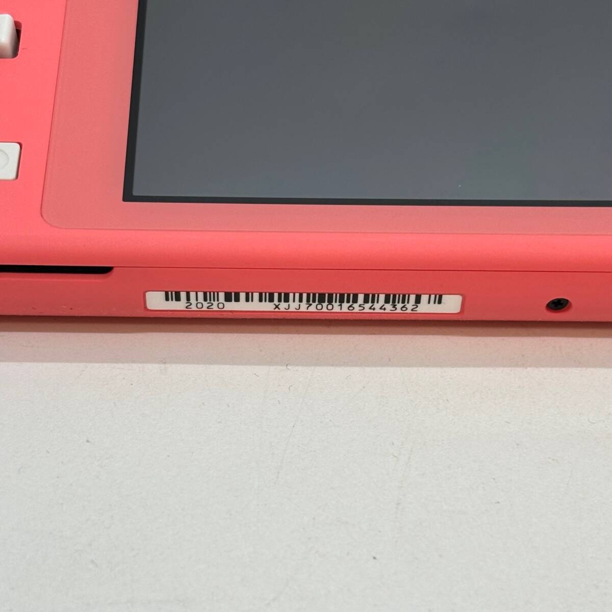 Nintendo 任天堂 Switch Lite スイッチ ライト コーラルピンク 現状品 1円 ゲーム ゲーム機 本体 のみ 箱なし 充電器なし 付属品なし 6636 _画像10