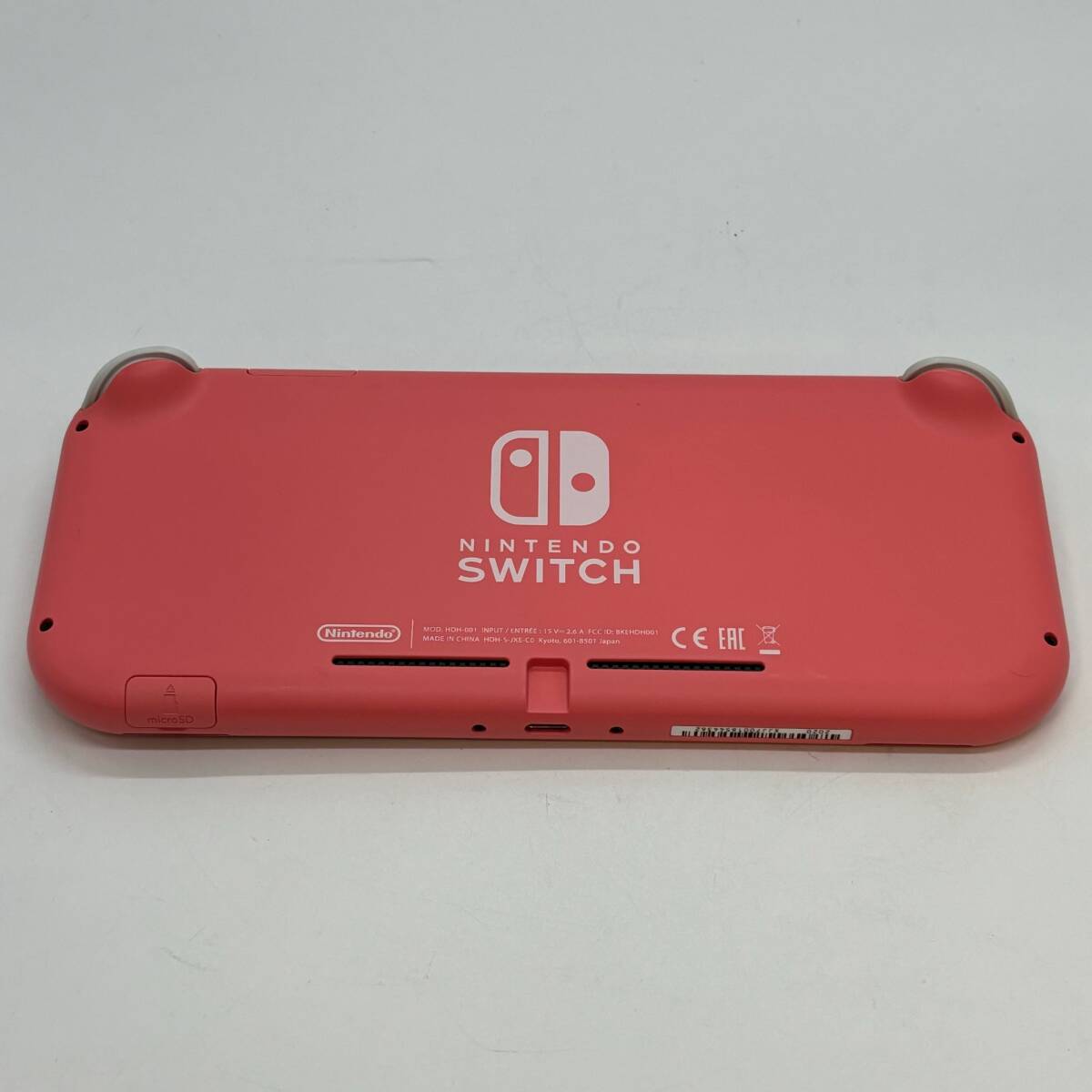 Nintendo 任天堂 Switch Lite スイッチ ライト コーラルピンク 現状品 1円 ゲーム ゲーム機 本体 のみ 箱なし 充電器なし 付属品なし 6636 _画像3