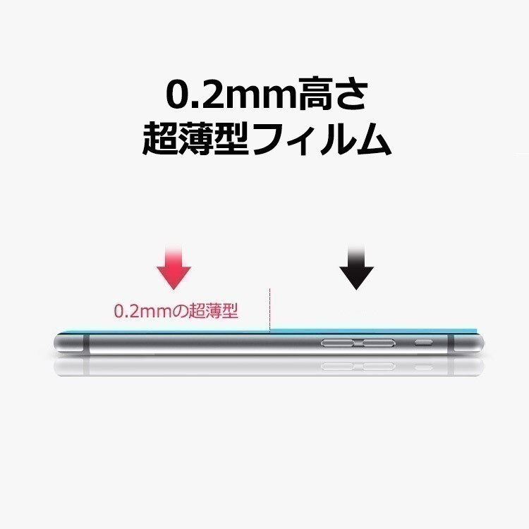 【匿名＆追跡発送】iPhoneSE3 SE2 7 8 SE3 SE 第2世代 第3世代 保護フィルム ガラスフィルム ブルーライトカット 9H 光沢ガラス_画像7