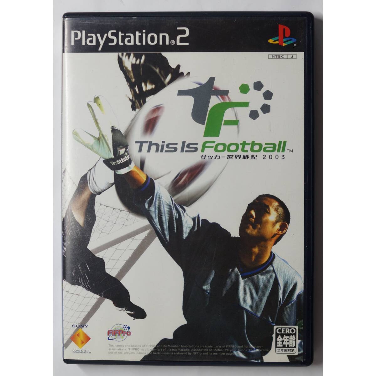 This Is Football サッカー世界戦記 2003 SCPS-15034 PS2 ゲーム_画像1