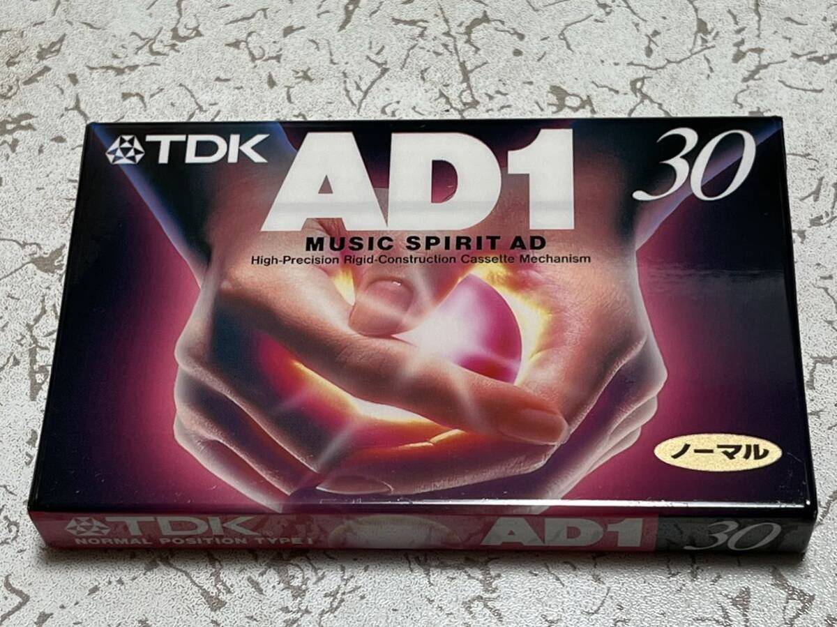 未使用品 TDK AD1 カセットテープ 30分 ノーマル　未開封品 新品 _画像1