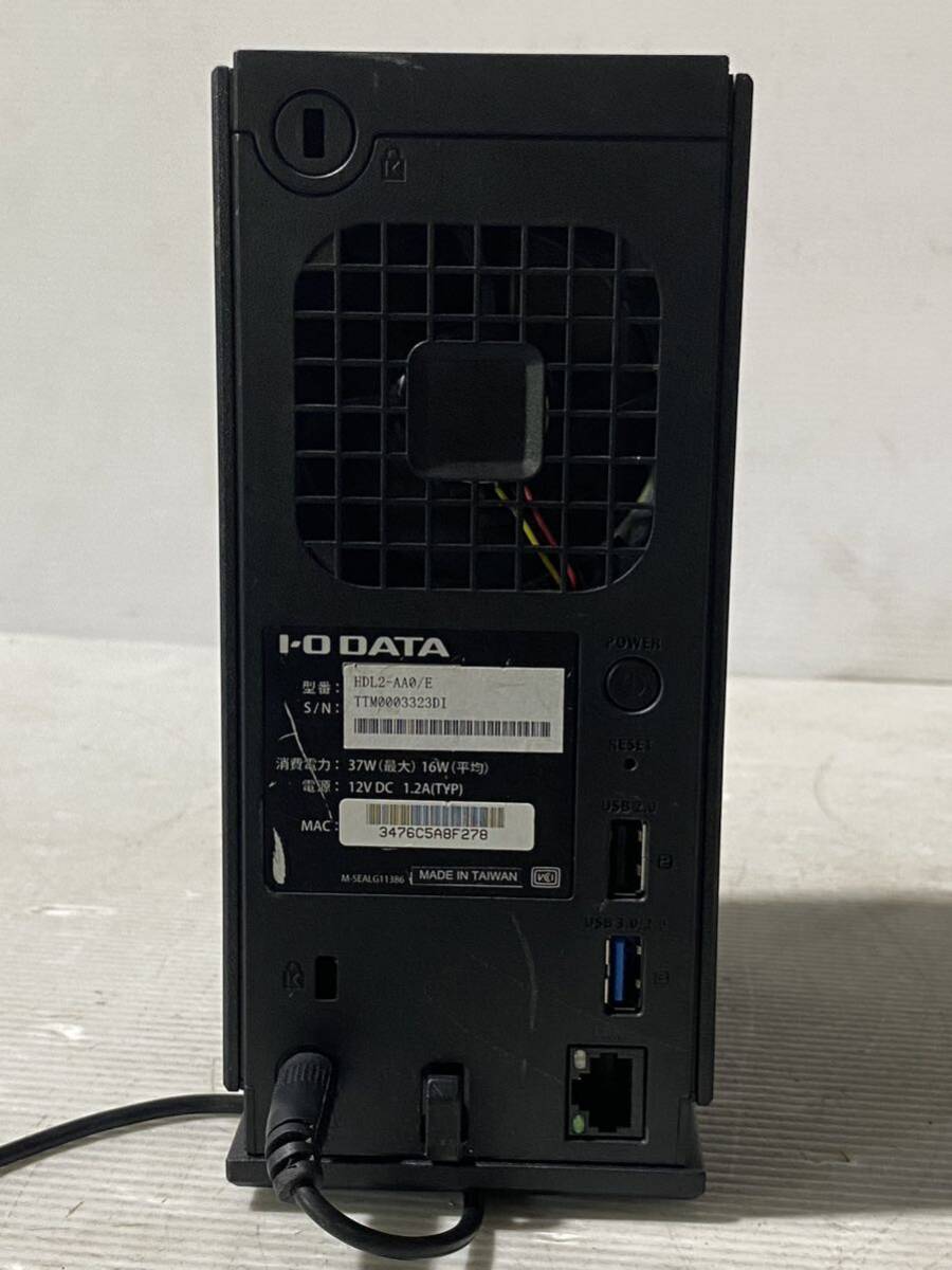 通電確認済み NAS I-0 DATA HDL2-AA0/E ジャンク 468_画像3