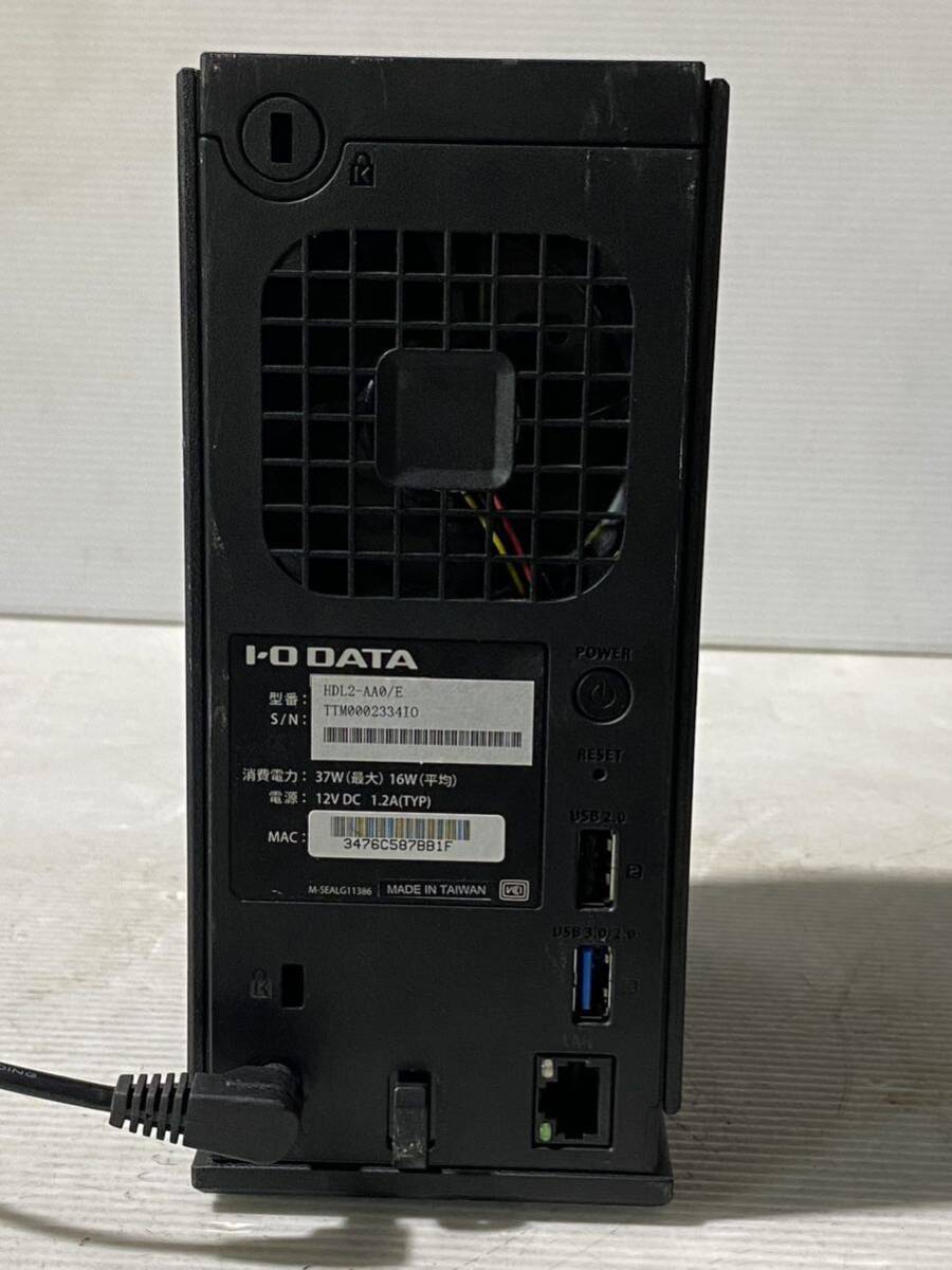 通電確認済み NAS I-0 DATA HDL2-AA0/E ジャンク 469_画像3