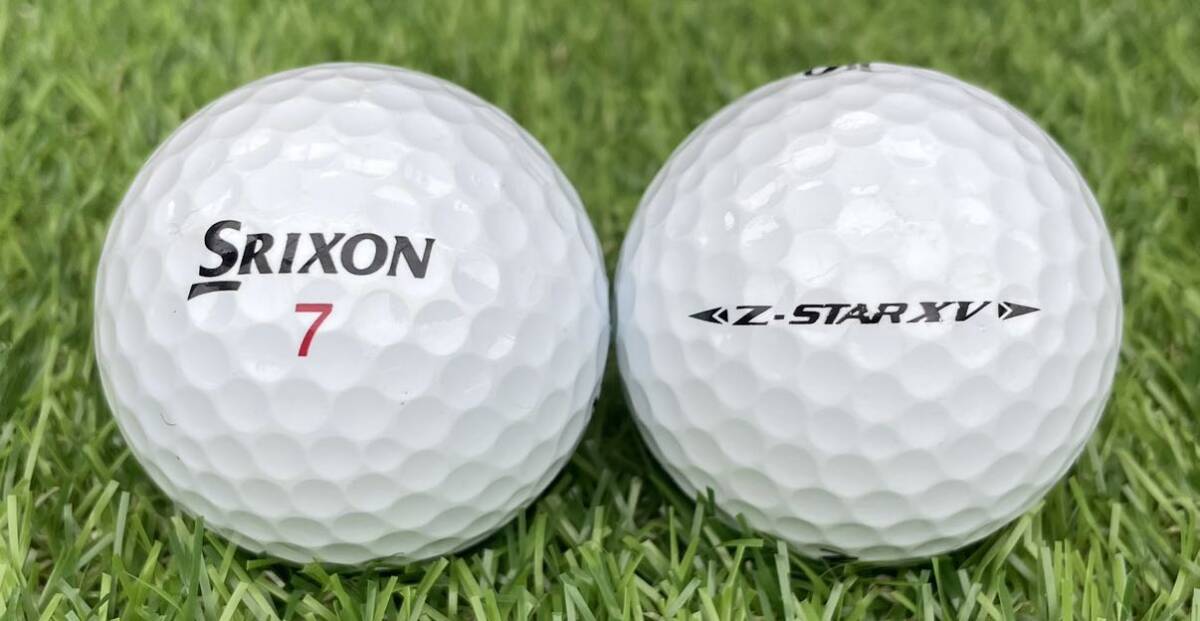 DUNLOPダンロップ SRIXON☆Z-STAR XV 2021年モデル 【A級ランク】12個セット ロストボール 25_画像2