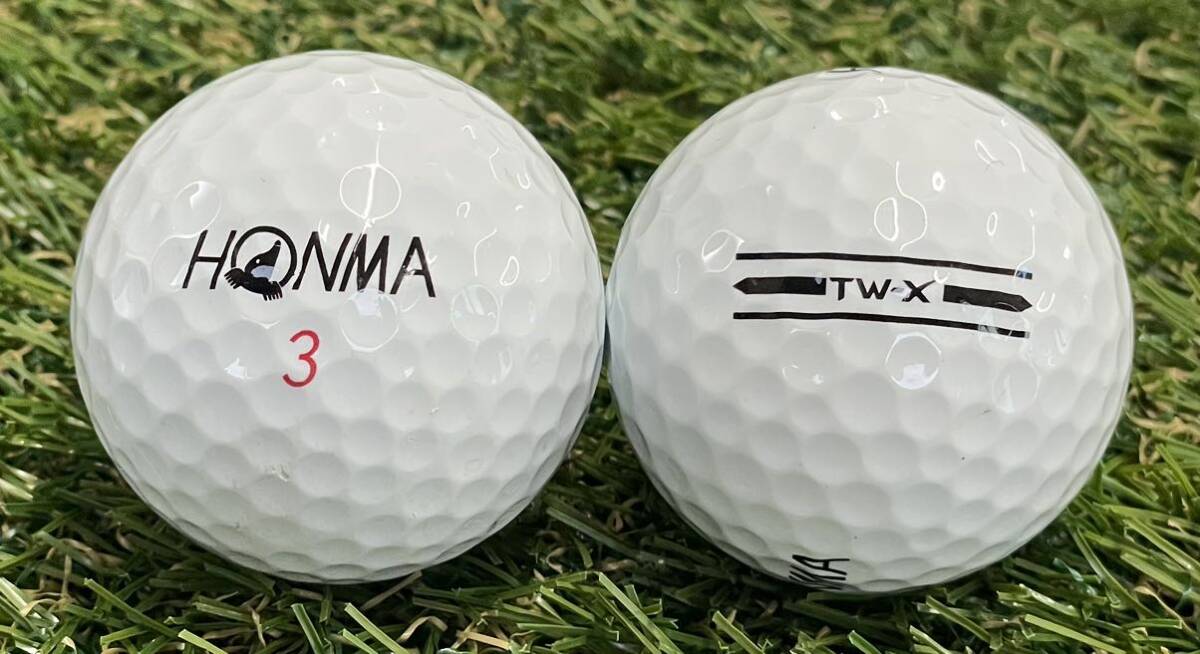 本間ゴルフボール HONMA TW-X 2021年モデル 【A級ランク】12個セットロストボール 33_画像2